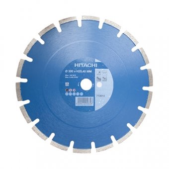 773015 - Disc diamantat de taiere, segmentat, 350 mm, beton armat Hitachi