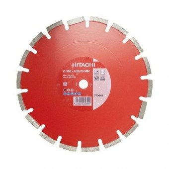 773021 - Disc diamantat de taiere segmentat, 350x20x- mm, taiere uscata Hitachi