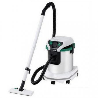 Aspirator umed-uscat, 1140 W, 220 mbar, 25 l, rezervor inox, priza scule electrice Hitachi
