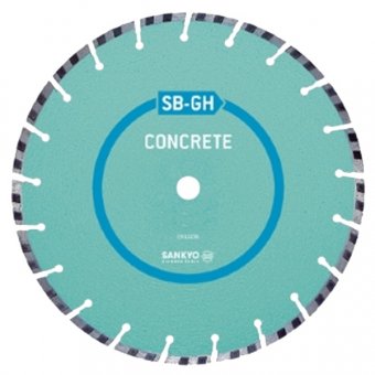 Disc diamantat de taiere segmentat, 350x25.4x3.2, taiere uscata - SBGH350400 