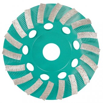 Disc oala diamantat, 115x22.23x6 mm, segment turbo, calitate inalta