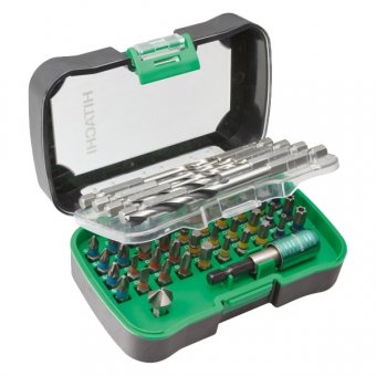 HIKOKI - Set accesorii insurubare si burghie mixte, 50 bucati