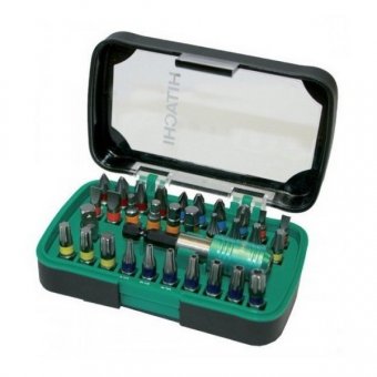 HIKOKI - Set capete de insurubare, mixte, 60 bucati, prelungitor insurubare