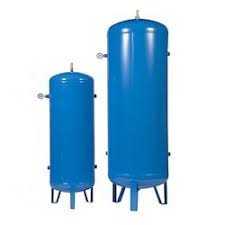 Rezervor vertical de aer, RAL5015, 4000L, 11 Bar