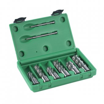 Set HITACHI 6 carote metal cu pini centrare 754497