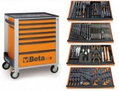 BETA C24S/7-200 Dulap mobil cu 7 sertare si 200 scule mecanica auto