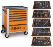 BETA C24S/7-230 Dulap mobil cu 7 sertare si 230 scule uz general