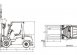 Motostivuitor diesel capacitate ridicare 2500 kg, CPCD25T8
