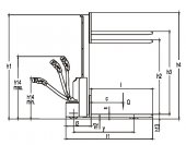 Transpalet electric ES10-10ES 1t 3m